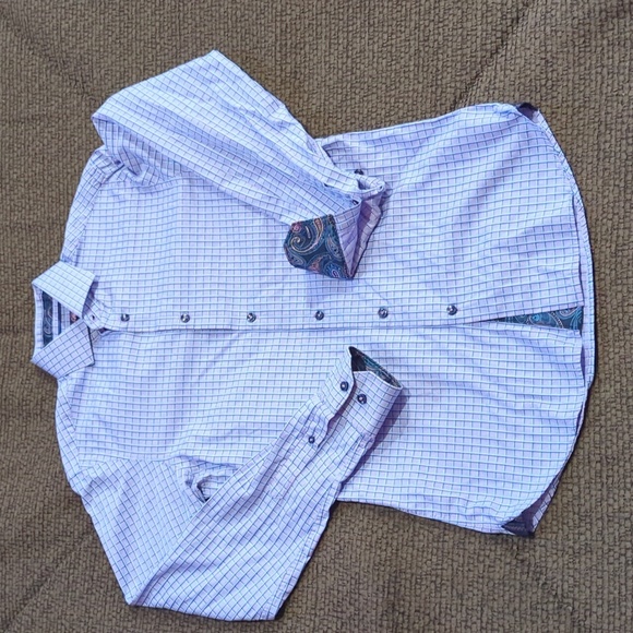 Blu by Polifroni | Shirts | Blu By Polifroni Button Down Dress Shirt Size  Smallpetite | Poshmark